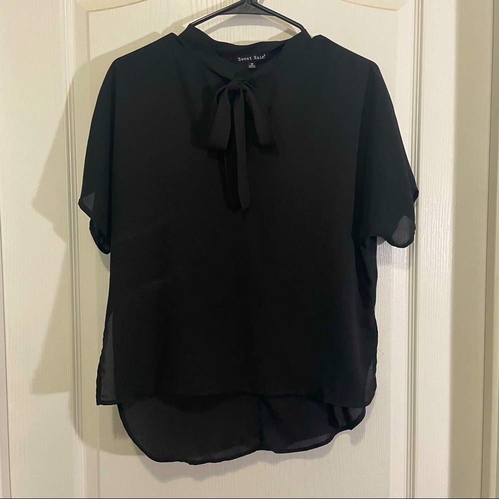 Sweet Rain Black Women’s Blouse